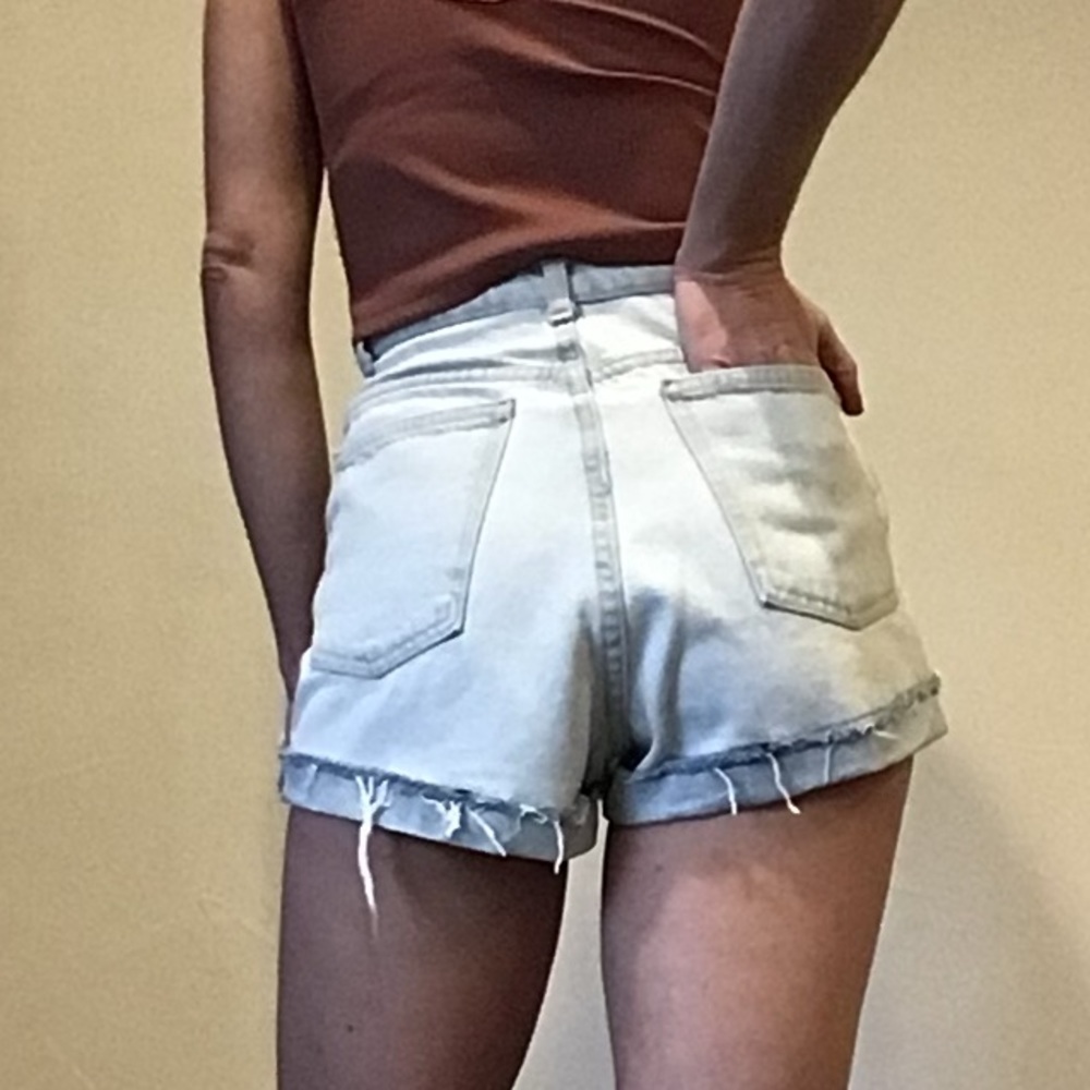 American Apparel Jean Shorts - Picture 5 of 5